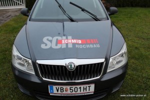Autobeschriftung skoda front                       